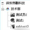 公司结构显示，部门结构可以任意层级。